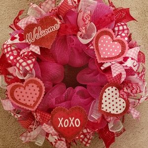 Valentines Day Wreath 💕